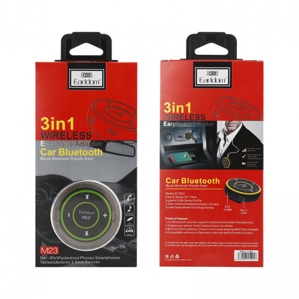3 in 1 car bluetooth Adaptor