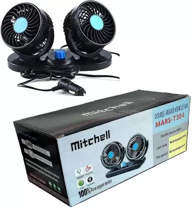 Double headed vehicle fan