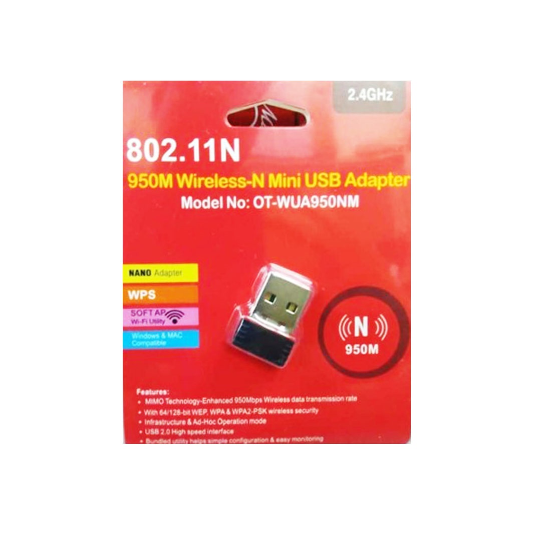 950m wireless-n mini usb adapter wifi dongle