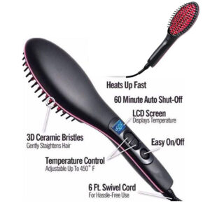 Simply straight ceramic straighening brush