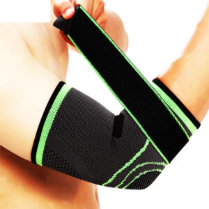Compression elbow brass