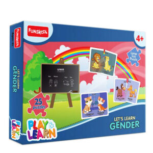 Funskool lets learn gender 25 puzzle 4 year plus
