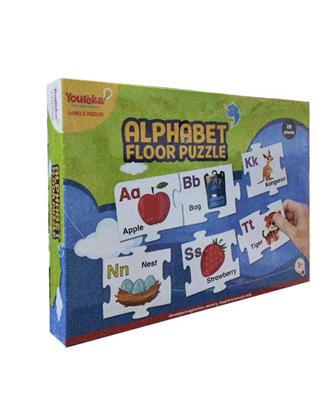 Youreka alphabet floor puzzle 28 pieces