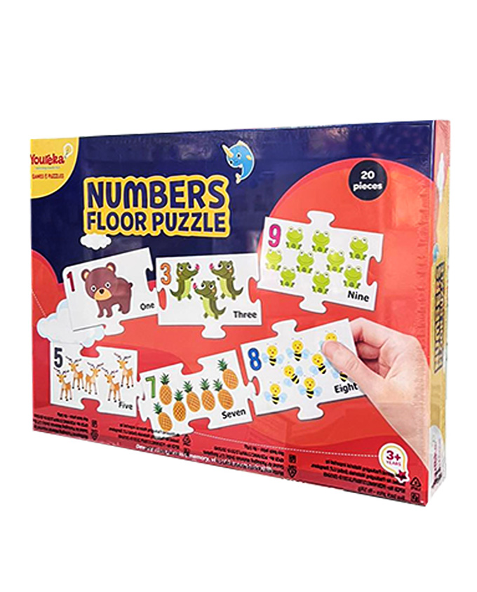 Youreka numbers floor puzzle 20 pieces
