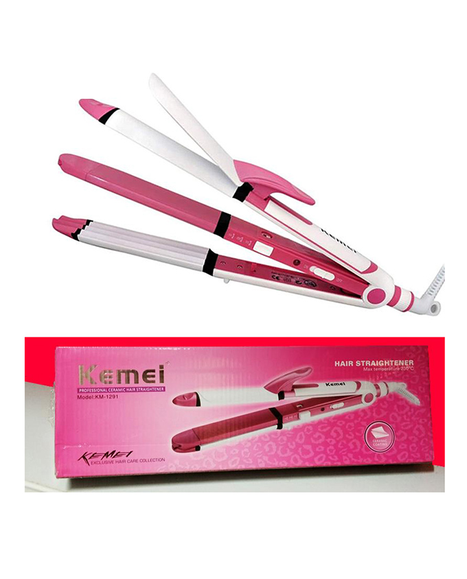 Kemei Professional Ceramic hair straightener KM 1291