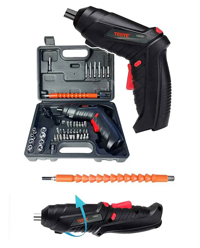 47pcs Cordless Screwdriver