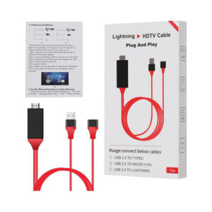 Hdtv lightning cable for android and Type C