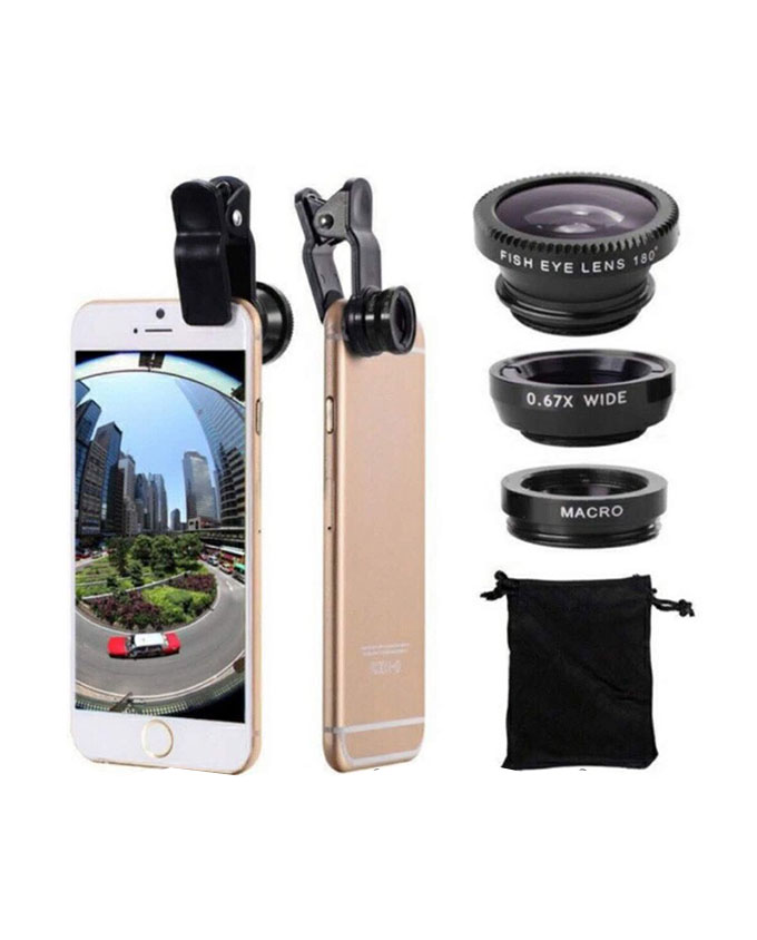 3 in 1 universal Clip lens