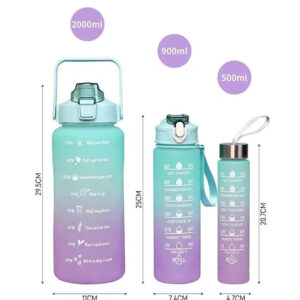 3 In 1 Water Bottle