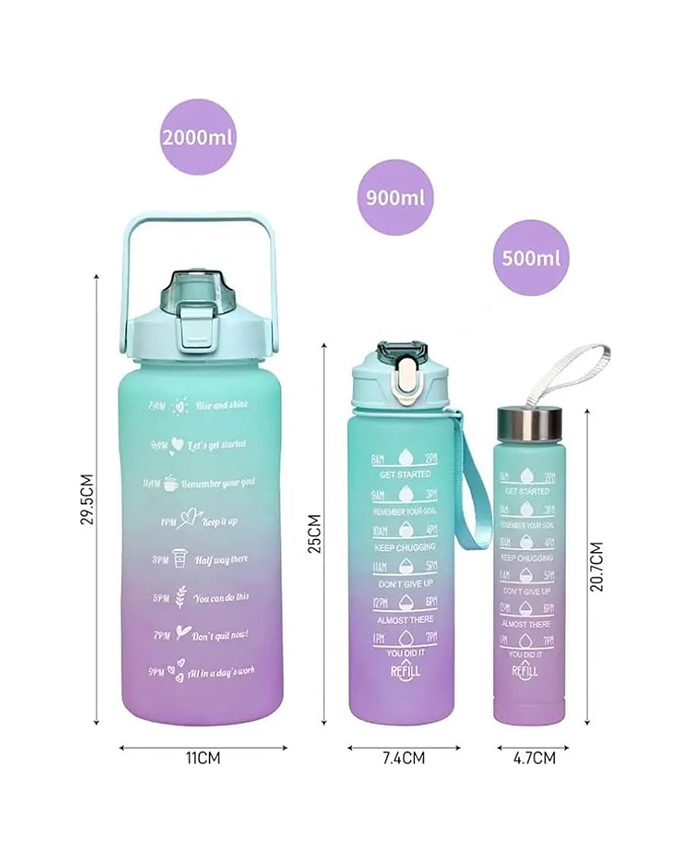 3 In 1 Water Bottle
