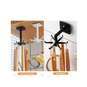 360° Rotating Folding Hook For Kitchen Utensil