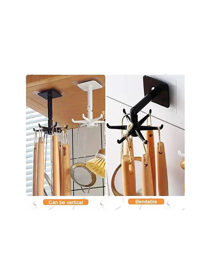 360° Rotating Folding Hook For Kitchen Utensil