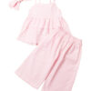 3T Fashion Cute 3Pcs Toddler Kids Baby Girls pink